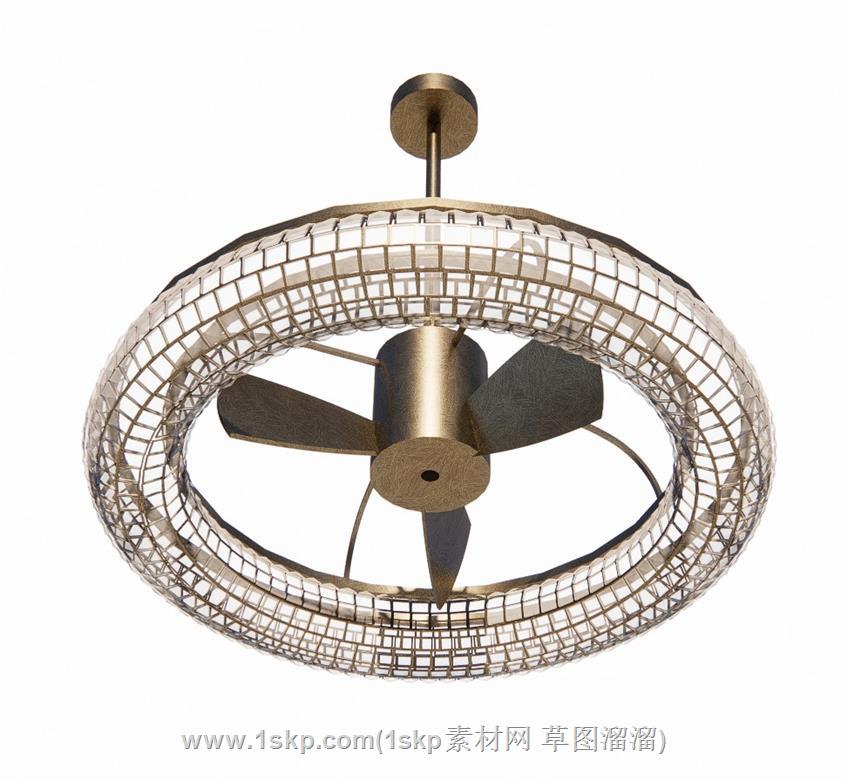 金属吊灯SU模型