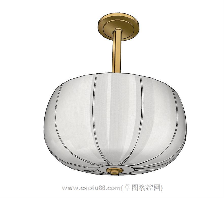 吊灯灯具SU模型