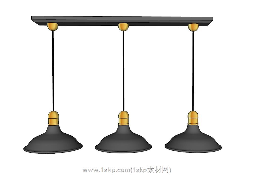 吊灯SU模型
