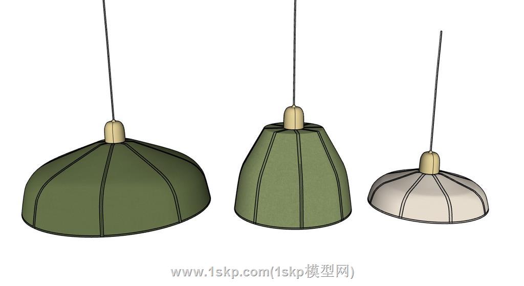 吊灯SU模型
