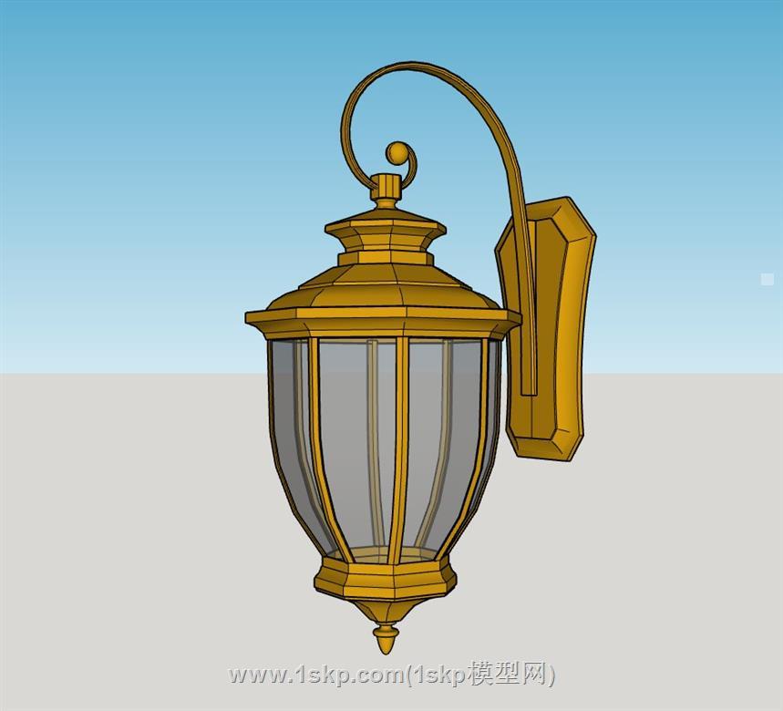 壁灯SU模型