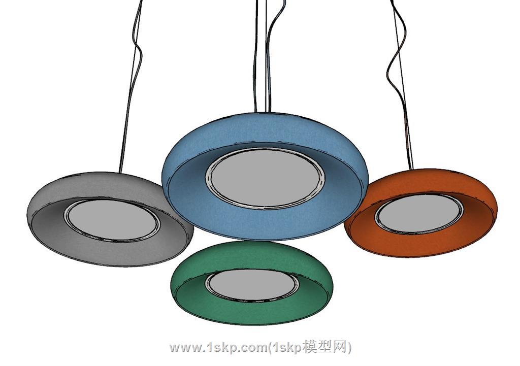 吊灯SU模型