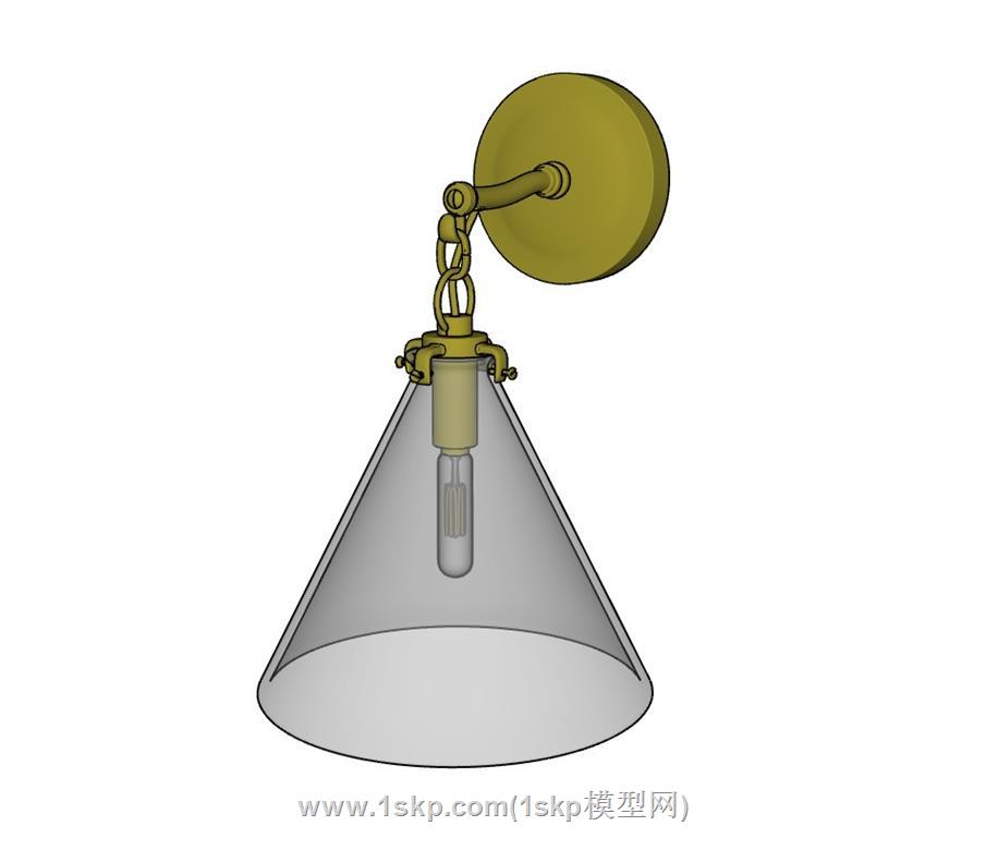 壁灯SU模型