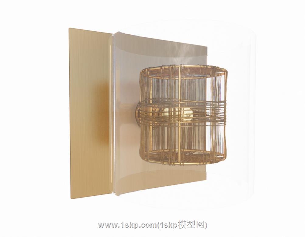 壁灯SU模型