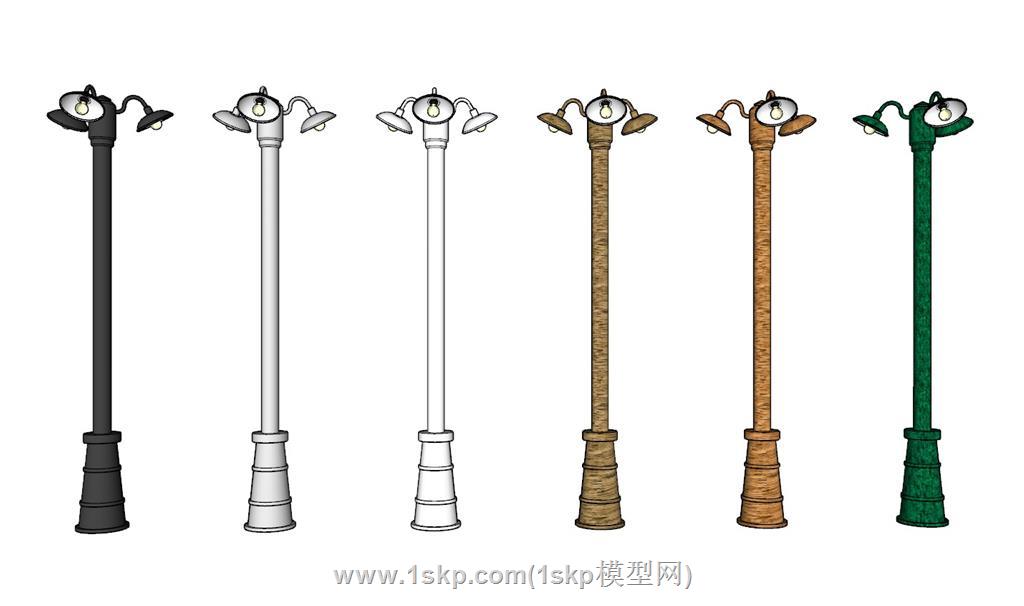 路灯SU模型