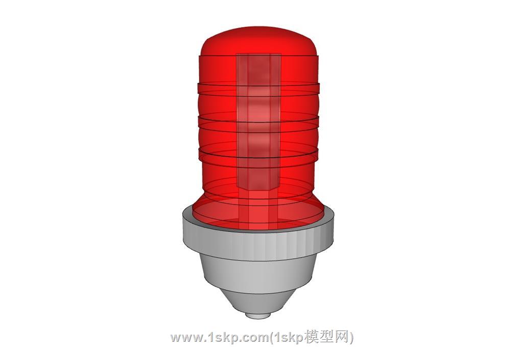 警示灯防撞灯SU模型