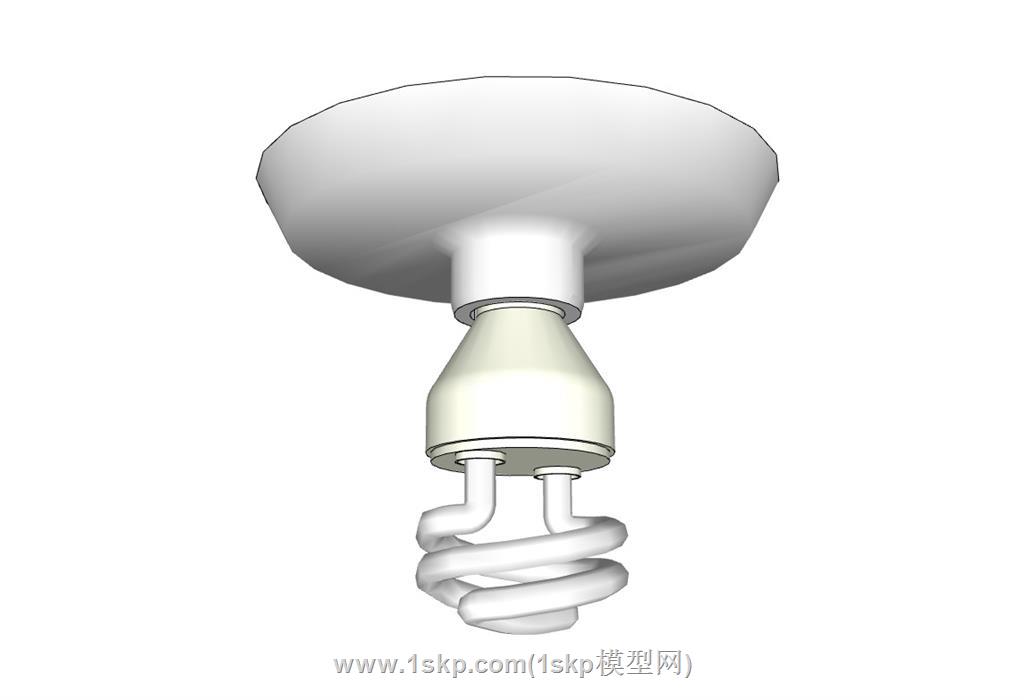 节能灯SU模型