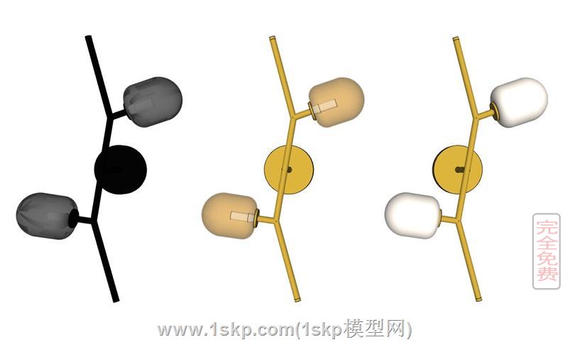 简约的壁灯