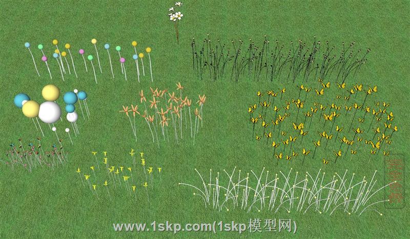 景观灯氛围灯草坪灯星星灯