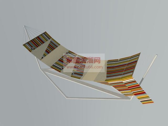 吊床SU模型