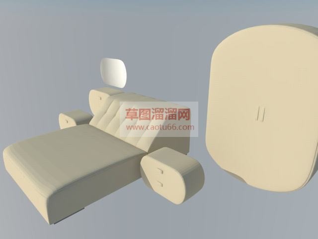 床铺衣柜家具SU模型