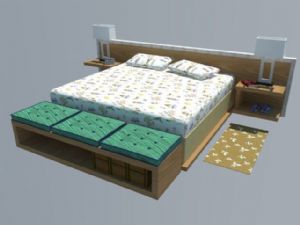实用的板床双SU模型
