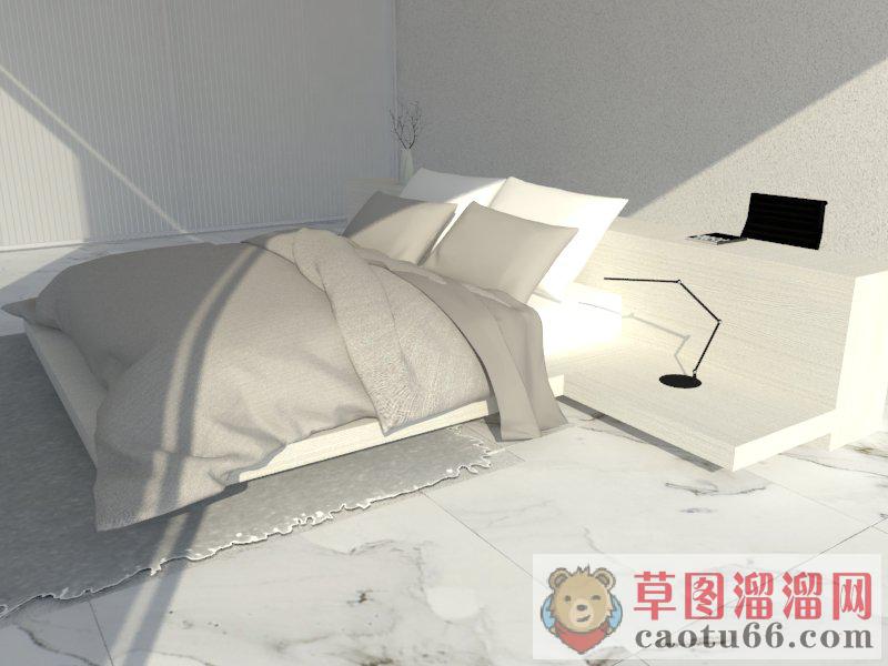 室内豪华现代SU模型