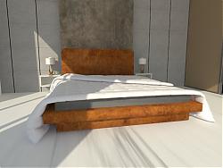 卧室床铺家具SU模型
