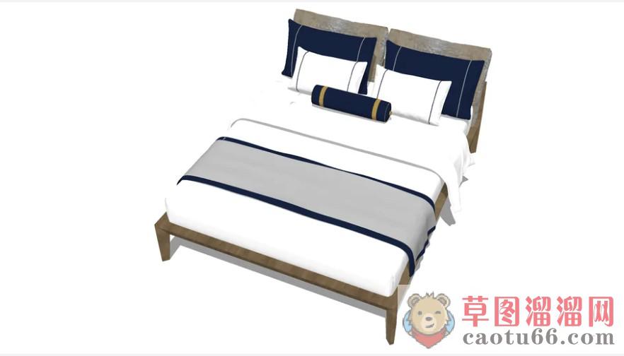 床铺家具SU模型