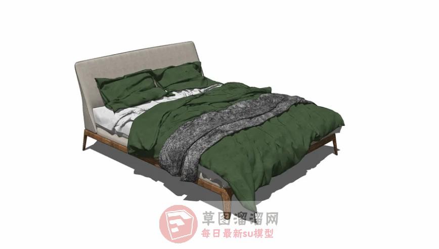 床铺床单被褥SU模型