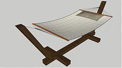 吊床SU模型