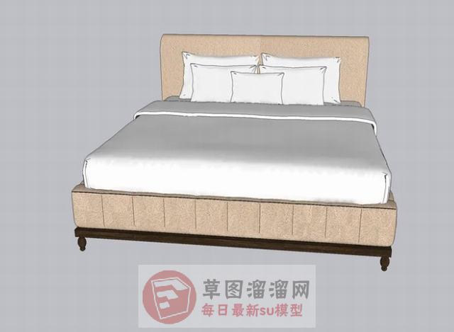 床铺睡宝SU模型