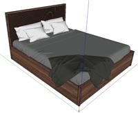 床铺家具SU模型