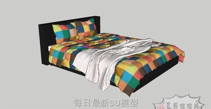 床具床铺SU模型