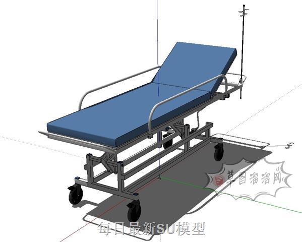 转运床急救床病床SU模型
