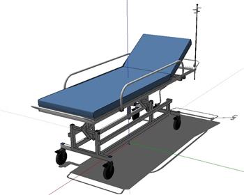 转运床急救床病床SU模型