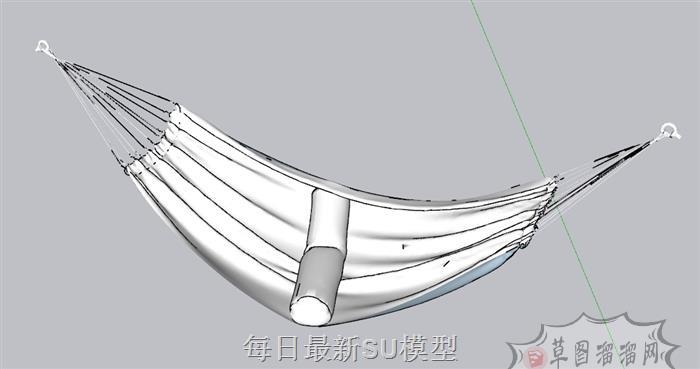 吊床SU模型