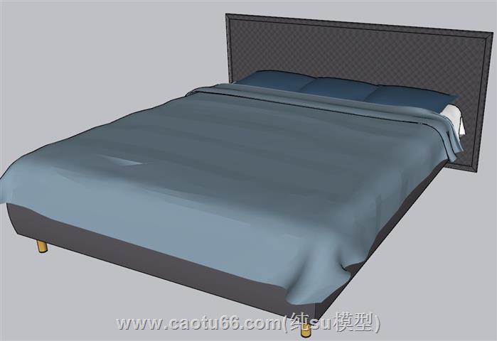 床铺SU模型