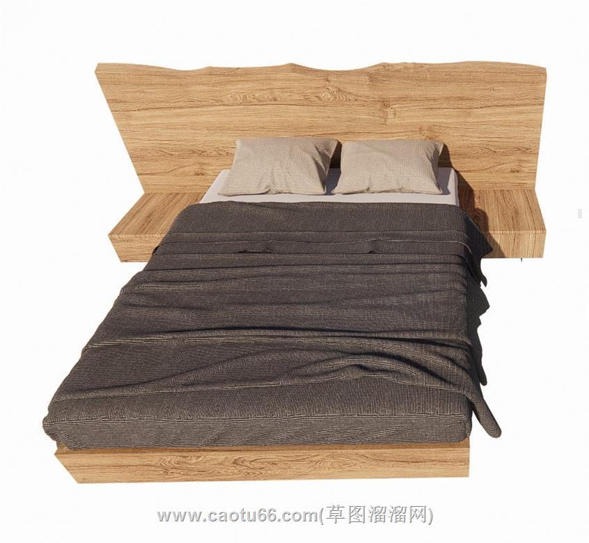 床铺SU模型