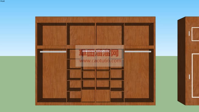 衣柜SU模型