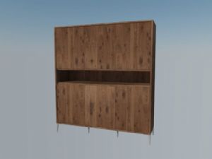 柜子SU模型 免费sketchup模型下载