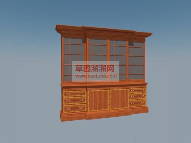 组合柜柜子家具SU模型
