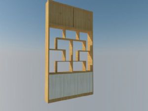 玄关柜家具SU模型