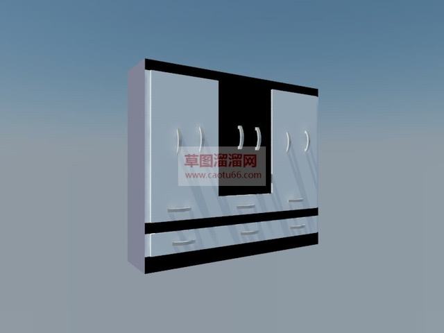 衣柜柜子SU模型