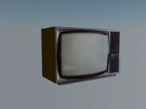 电视机SU模型