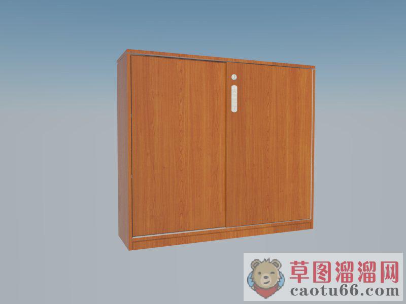 鞋柜边桌柜家具SU模型