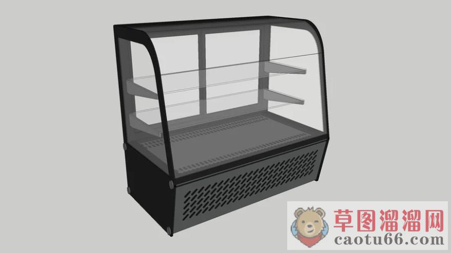 蛋糕柜展示柜SU模型