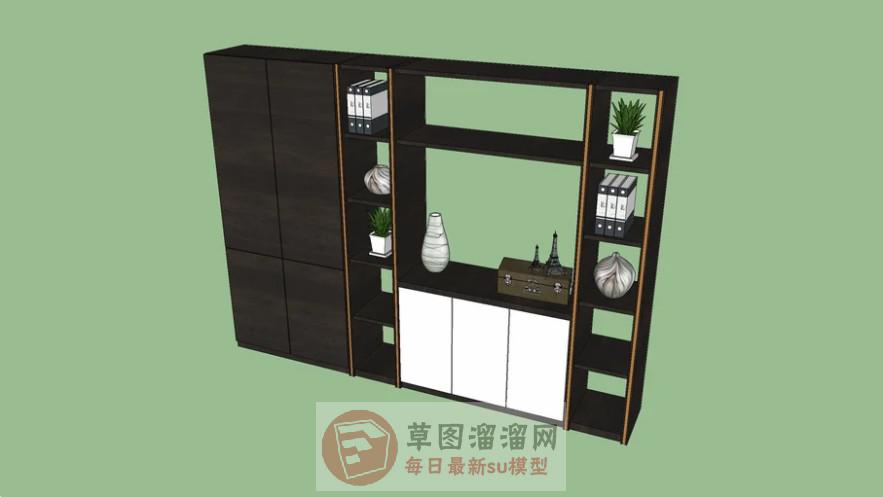 隔断柜柜子家具SU模型