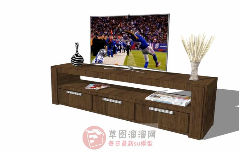 电视柜家具SU模型