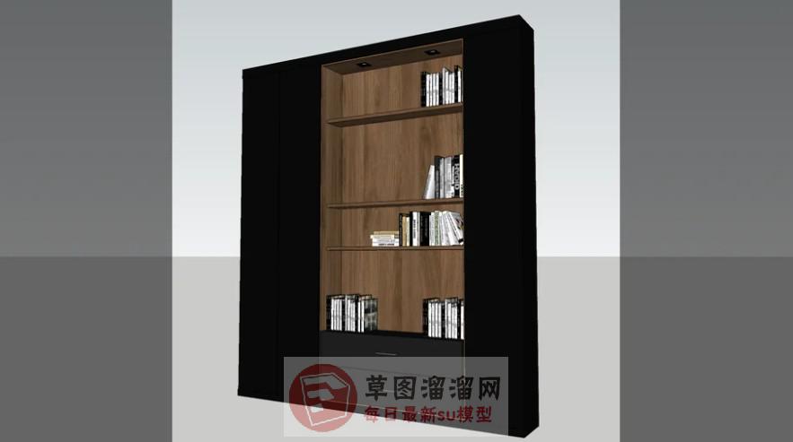 书柜柜子家具SU模型