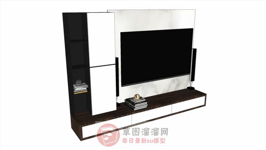 电视柜家具SU模型