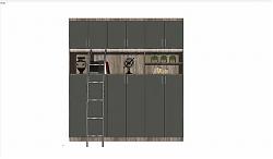 装饰柜进门柜工艺品SU模型