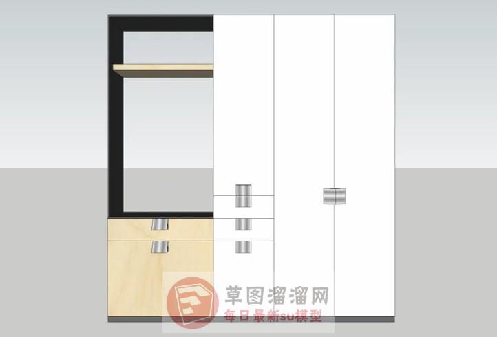 衣柜柜子家具SU模型