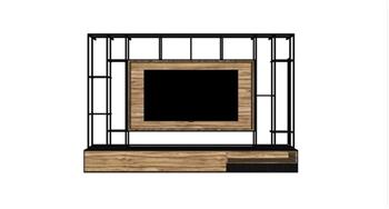 电视柜家具电视机SU模型