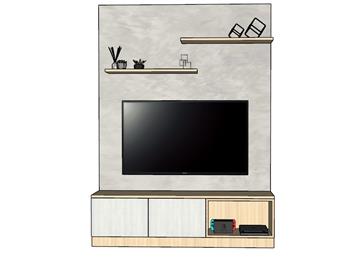 电视柜SU模型