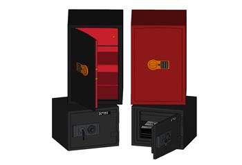 保险箱保险柜密码柜SU模型