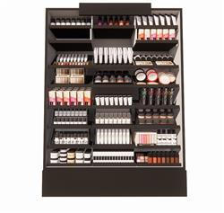 化妆品展柜货柜SU模型