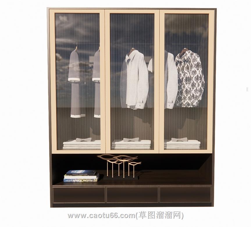 衣柜柜子SU模型