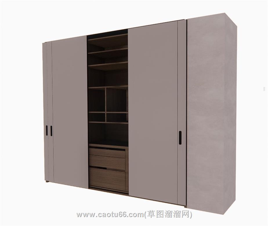 衣柜SU模型