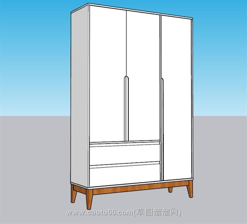 衣柜家具SU模型